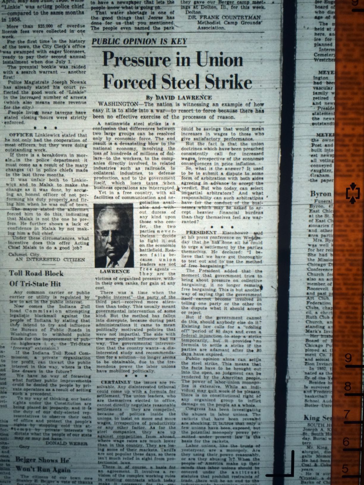1959 steel strike